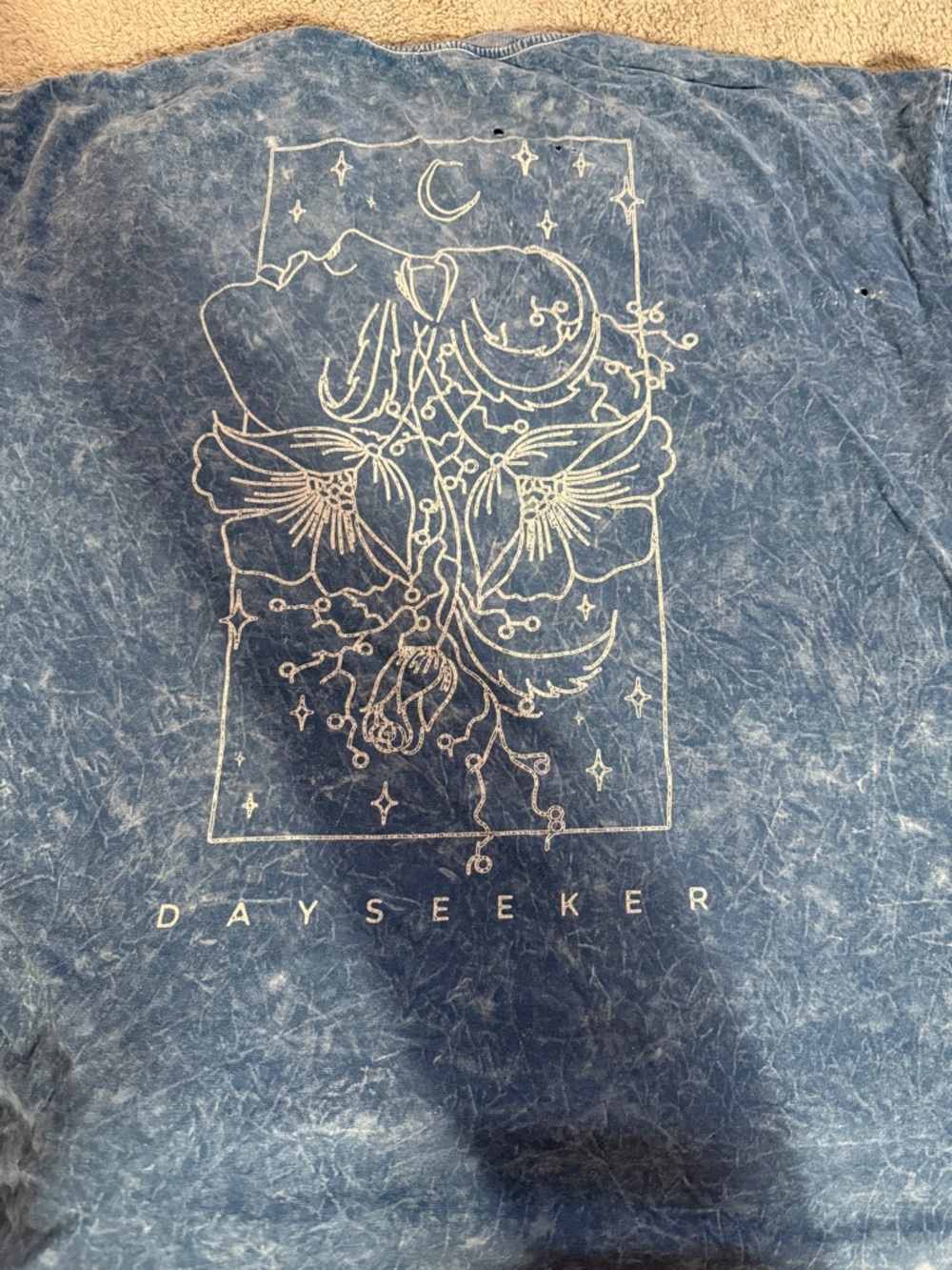 Dayseeker Blue Graphic Short Sleeve Tee